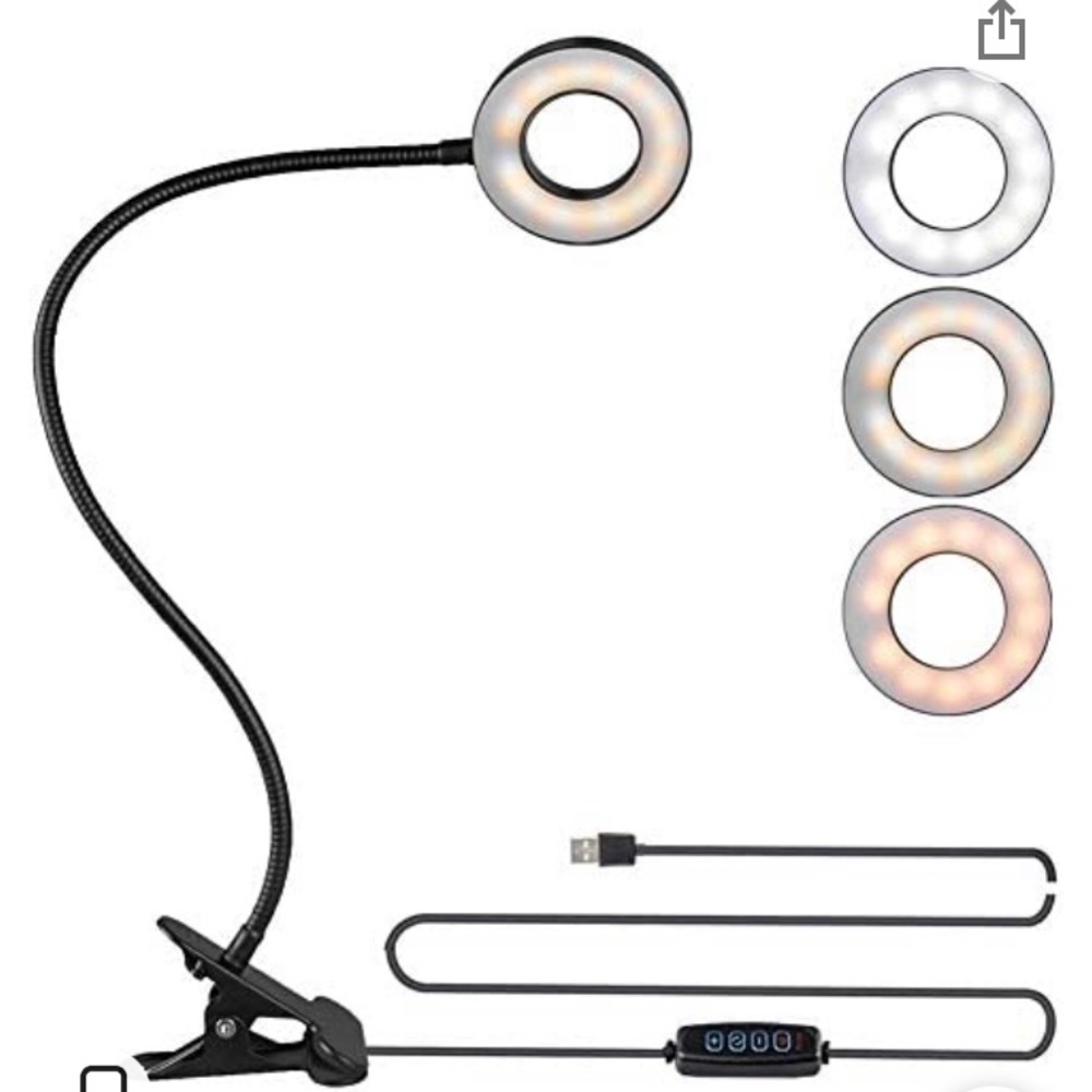 Computer ring light